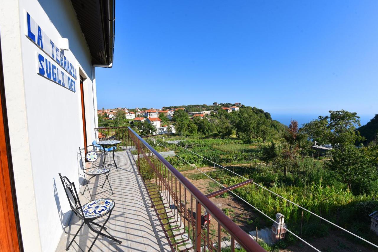 Appartamento La Terrazza sugli Dei Pianillo Esterno foto